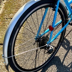 在庫無くなり次第販売終了※説明必ず読んで【お買い得】ハイランド・ハイブリッドバイク・７００ｃ・中古の画像