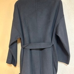 ウール100ロングコートの画像