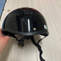 【取引決定】バイク用ヘルメット　ハーフタイプの画像