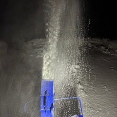雪飛びます！整備済み！最大馬力パワー１０馬力　YAMAHA除雪機　全塗装済みyt970EDお譲りしますの画像