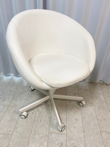 IKEA】SKRUVSTA スクルーヴスタ 回転チェア デスクチェア (まる