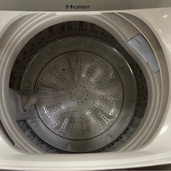 取りに来れる方限定！Haier(ハイアール)の全自動式洗濯機です！の画像