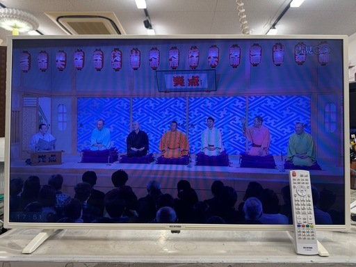 ジモティー特別価格?アイリスオーヤマ★40型液晶テレビ★2021年製★6ヶ月間保証付き