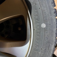 スタッドレスタイヤ4本　軽四の画像