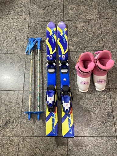 子供用スキーセット② (なーさん) 八尾南のスキーの中古あげます・譲り