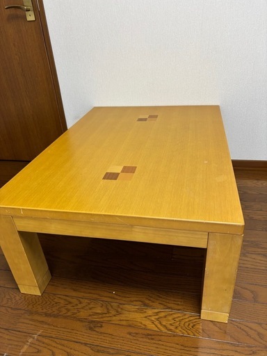 ※専用品【直接引き取り】木製こたつテーブル こたつテーブル 木製こたつ 直接引き取り限定（2階・運び出し必須
