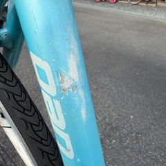 【整備士による点検済み】　☆前後新品タイヤ☆   700x25c ロードバイク　防犯登録料込価格︎‼︎の画像