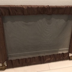 croomy ベビーフェンス　ブラウンの画像