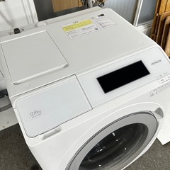 完全分解洗浄済み！長期保証！HITACHI BD-STX120HL 2022年製 ドラム式洗濯機の画像