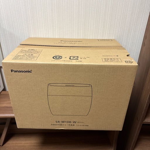 炊飯器　可変圧力IH panasonic SR-M10B 5.5合