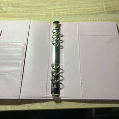 手帳　ピンク　未使用の画像