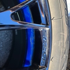 【18インチ】WedsSport SA20R スタッドレス付 225/60R18／ロックナット付の画像