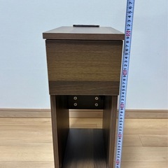 サイドテーブル　コンセントつきの画像