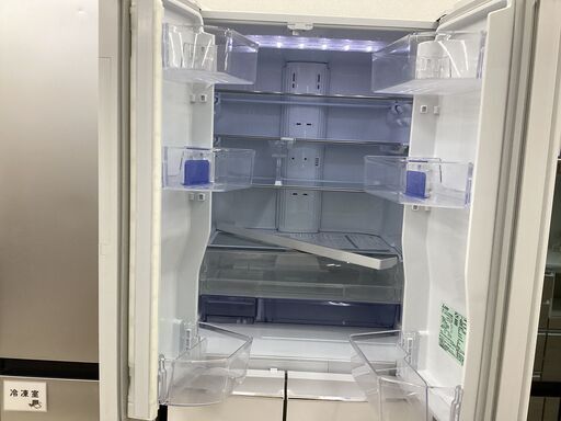 【6ヵ月保証】6ドア冷蔵庫　MITSUBISHI　MR-RX46A-W1