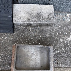 大きな硯　書道用品の画像