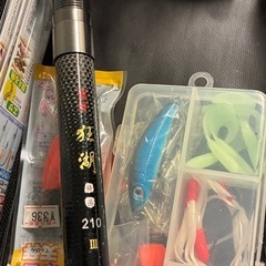 【ほぼ未使用】釣りセットの画像