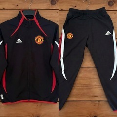 マンチェスターU × adidas ジャージ 上下セット (空いろ) 千歳の