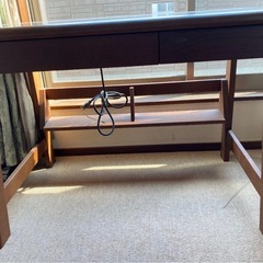 勉強机　　デスク　書斎の画像