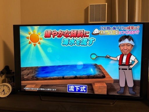 【ほぼ未使用】49型 Panasonic VIERA TH-49EX850 液晶テレビとブルーレイレコーダー（Panasonic DMR-BRW1050）セット