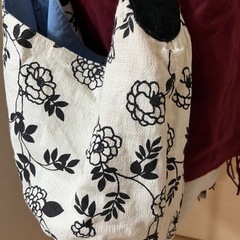 ワンハンドル　トートバッグの画像