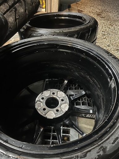 最終価格3月中旬まで以降売却★手渡しのみ★weds sport tc105x + シバ200R中古　4本セット