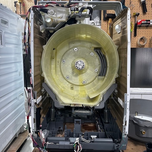 乾燥、排水新品！HITACHI BD-SV120JL ドラム式洗濯機　完全分解洗浄済み