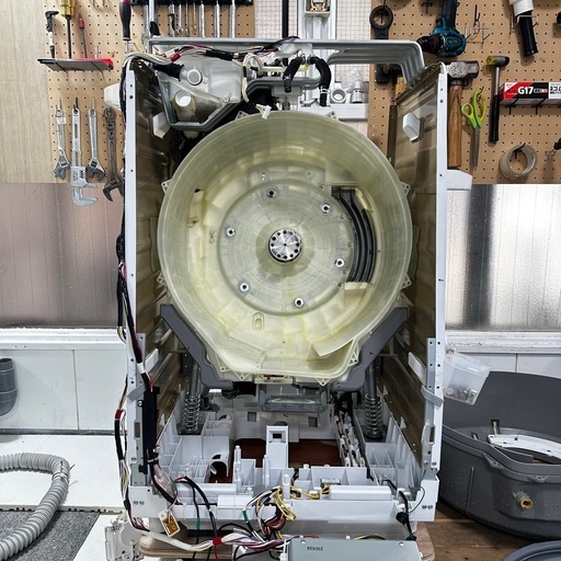 乾燥新品！HITACHI BD-SV120HL ドラム式洗濯機　完全分解洗浄済み