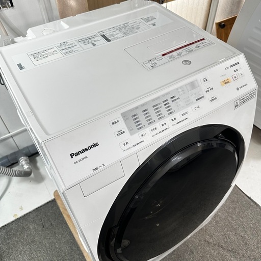 送料取り付け無料！完全分解洗浄済 ！Panasonic NA-VX300AL  2020年製　完全分解洗浄済　ドラム式洗濯機　ヒートポンプ式
