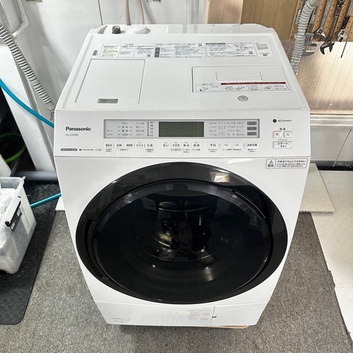 送料取り付け無料！完全分解洗浄済 ！Panasonic NA-SVX80BL  2021年製　完全分解洗浄済　ドラム式洗濯機　ヒートポンプ式