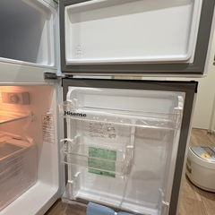 ほぼ未使用冷蔵庫87Lの画像