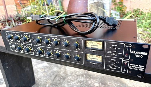 DRAWMER 1960（ 真空管マイクプリアンプコンプレッサー） (ジョナ) て