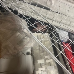 突っ張り棒　クローゼット　ハンガーラックの画像