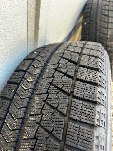 9分山スタッドレスタイヤホイールセット BLIZZAK VRX 205/60R16 19年製 在庫no④