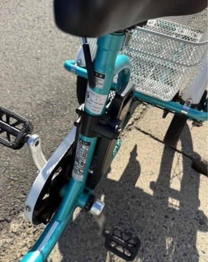 MIMUGO/ミムゴ 電動三輪自転車 MG-TRM18MINI(アシらくミニ)/電動アシスト 18インチ(前輪18/後輪14インチ)/