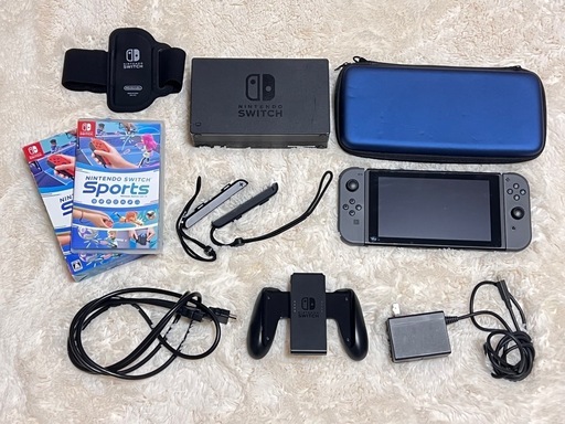 ⭐︎中古美品⭐︎Nintendo Switch 本体 その他付属品 Nintendo switch 本体＋付属品＋ゲーム1点セット (AJ-NET) 大平下の