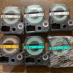 テプラ　プロ　カートリッジ各種の画像