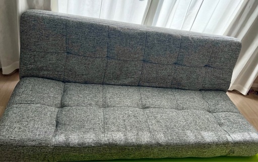 ソファベッド (マークスAM GY) グレー 幅183cm ニトリローソファー