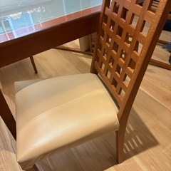 北欧ヴィンテージ　家具　ダイニングテーブル　5点セットの画像