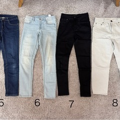 ジーンズ他ボトムスxs、sの画像