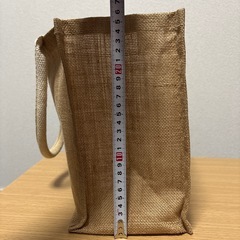 無印　ジュートバッグの画像