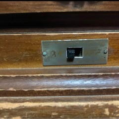  昭和レトロ CITIZEN 木枠置時計 4RA243-B  の画像