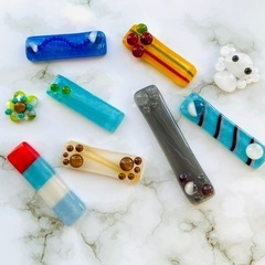 【体験】ガラスフュージング✨ガラス皿、プレート、箸置き作り✨利府町の画像