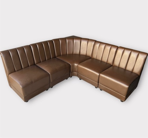 Proceed 業務用ソファ クラブ バー カラオケ 家具 E084 proceed 5人掛けL字ソファ プロシードバークラブカラオケスナック業務