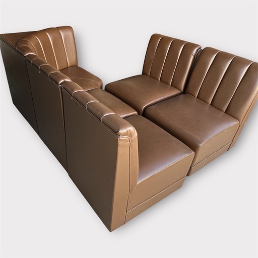 proceed 5人掛けL字ソファ プロシードバークラブカラオケスナック業務