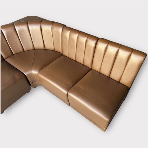 Proceed 業務用ソファ クラブ バー カラオケ 家具 E084 proceed 5人掛けL字ソファ プロシードバークラブカラオケスナック業務