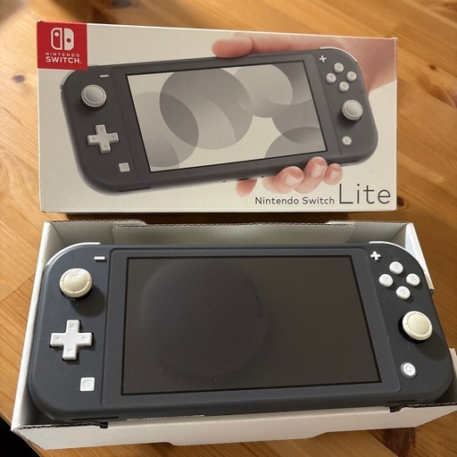 Nintendo Switch Lite（グレー）・箱あり