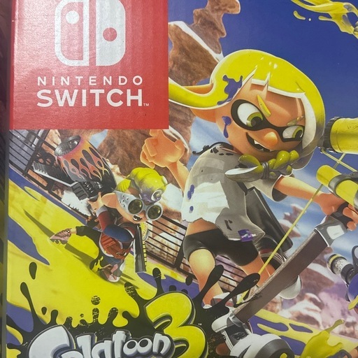 任天堂Switch有機モデル　スプラトゥーン仕様