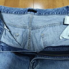 UNIQLO ジーンズ ライトブルー W33(84cm)の画像