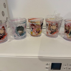 ヒロアカ　コップセットの画像