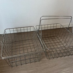 金属製のかごの画像
